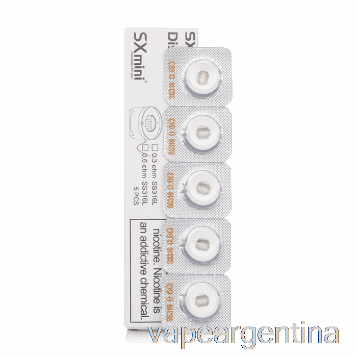 Bobinas De Repuesto Yihi Sx Nano Ada Bobinas De 0.6ohm Vape Descartables